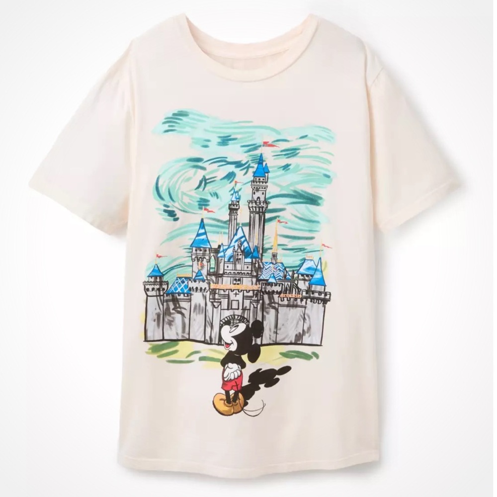 Disney Mickey Mouse & Sleeping Beauty Castle Unisex T-Shirt Medium NWT - Picture 9 of 10